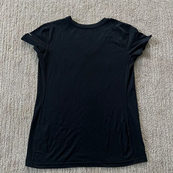 Nike Dri-fit Black Carolina Panthers V-neck Tshirt - Picture 3 of 6